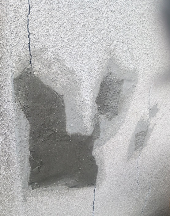 Ремонт декоративной штукатурки фасада